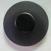 Applique murale LED noire sculpturale en métal et acrylique — vue 6