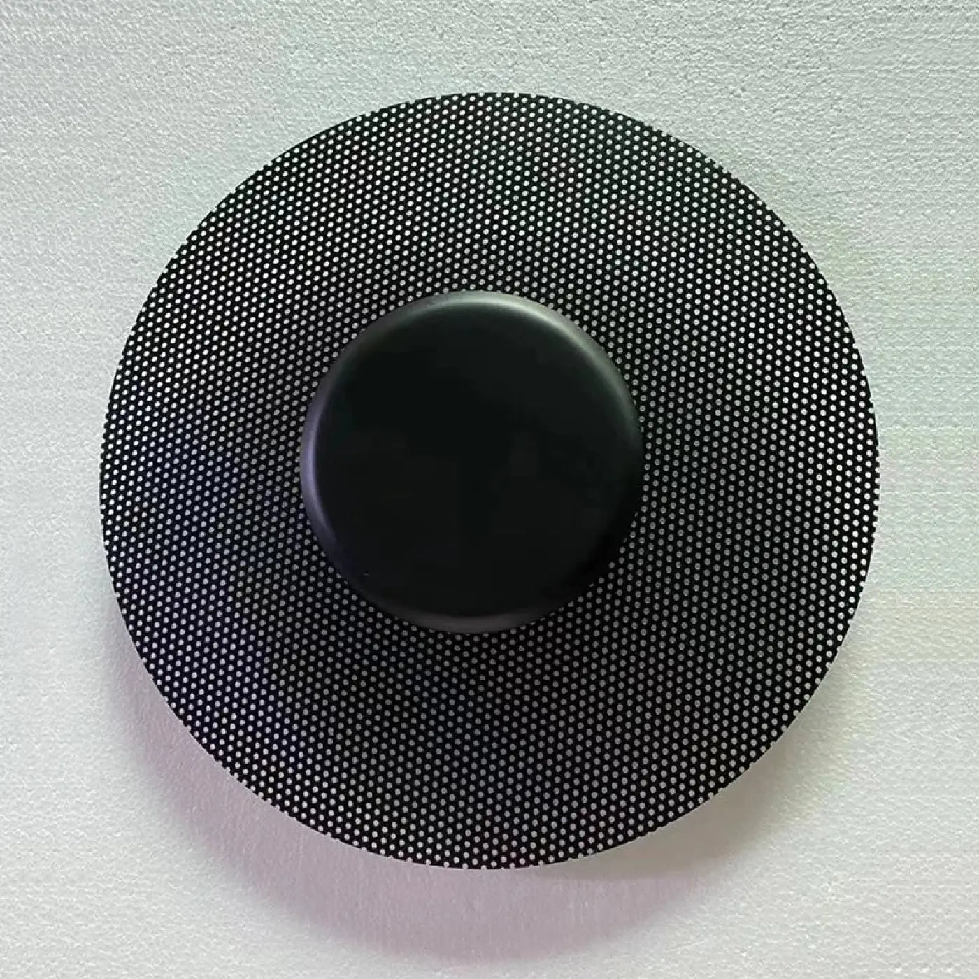 Applique murale LED noire sculpturale en métal et acrylique — vue 7