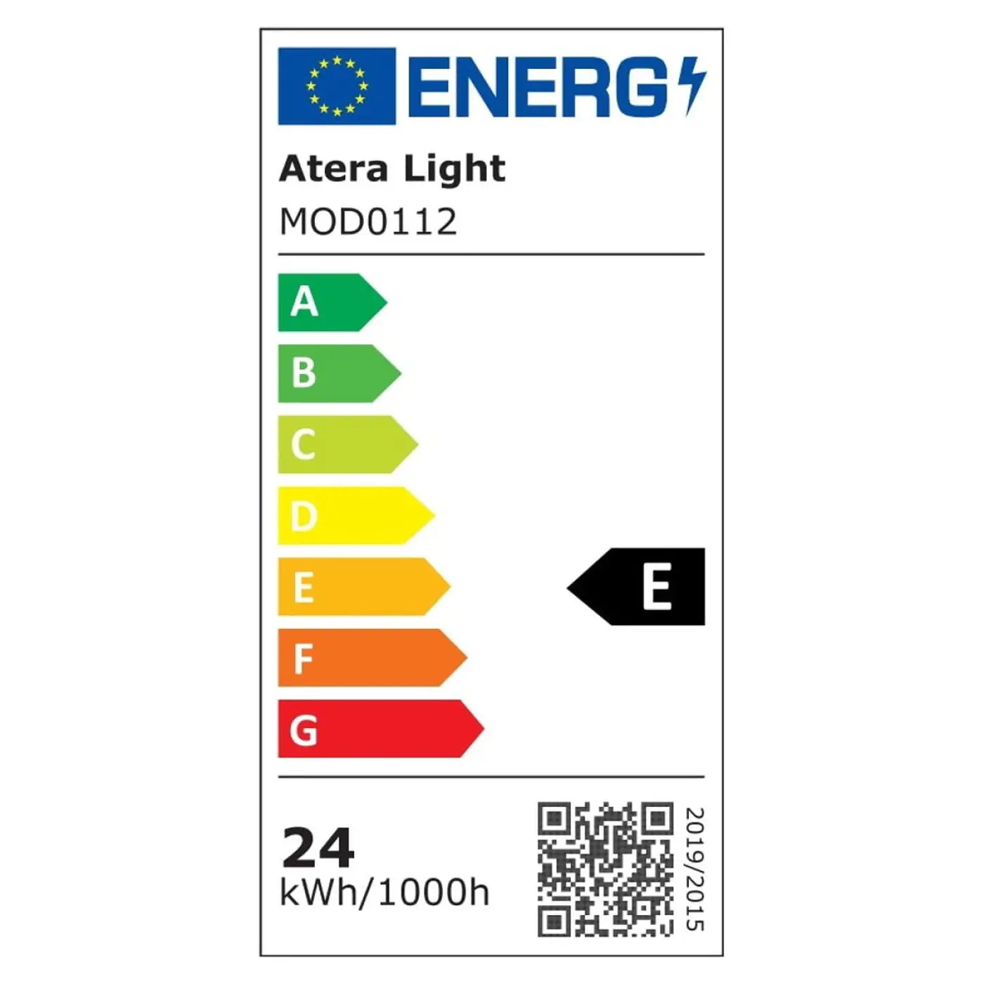 Applique murale LED noire verticale en aluminium — vue 12