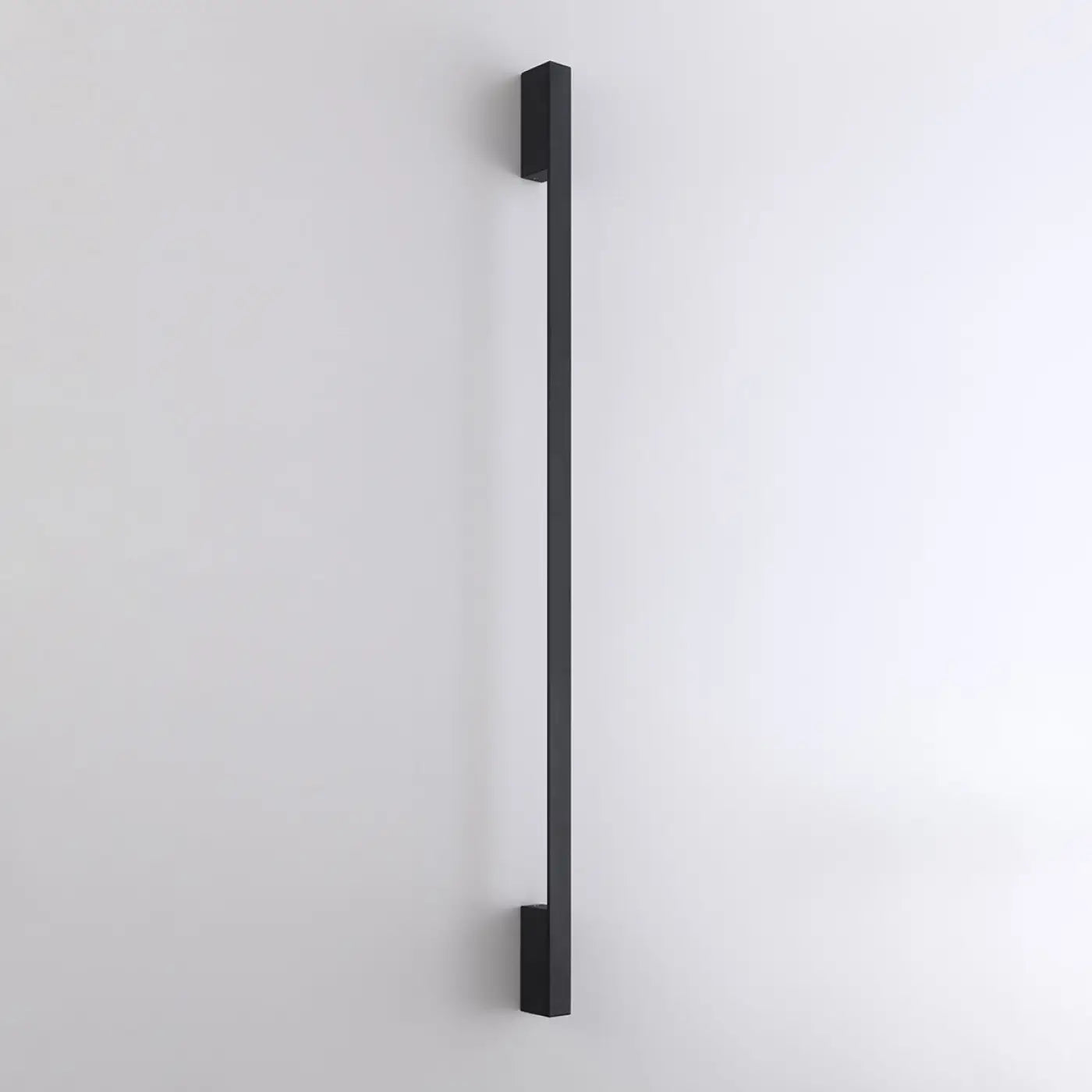 Applique murale LED noire verticale en aluminium — vue 7