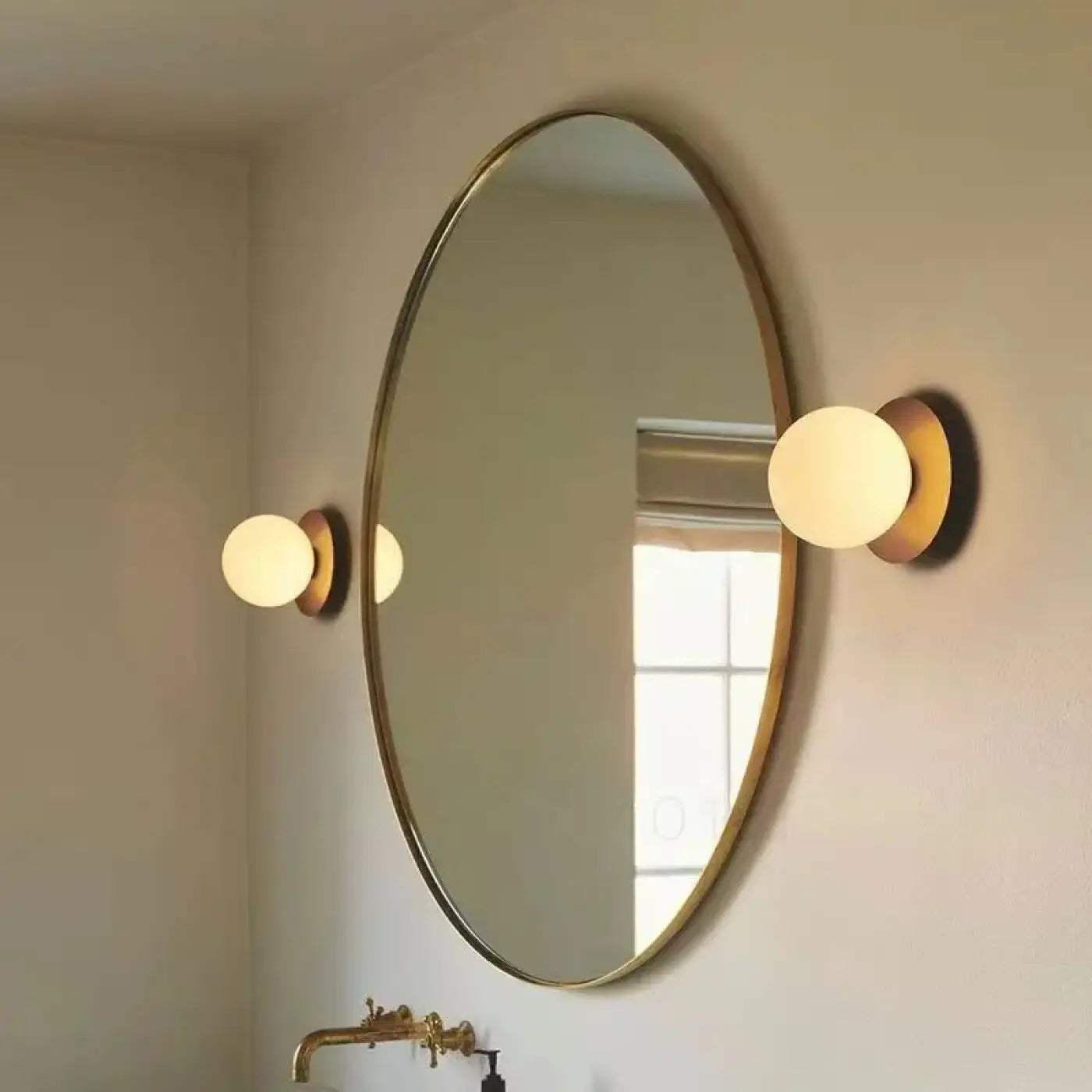 Applique murale LED ronde acrylique IP65 pour salle de bain — vue 5