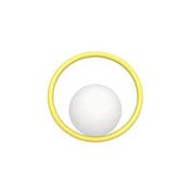 Applique murale LED ronde colorée en aluminium — vue 6