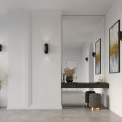 Applique murale LED tubulaire noire aluminium — vue 4