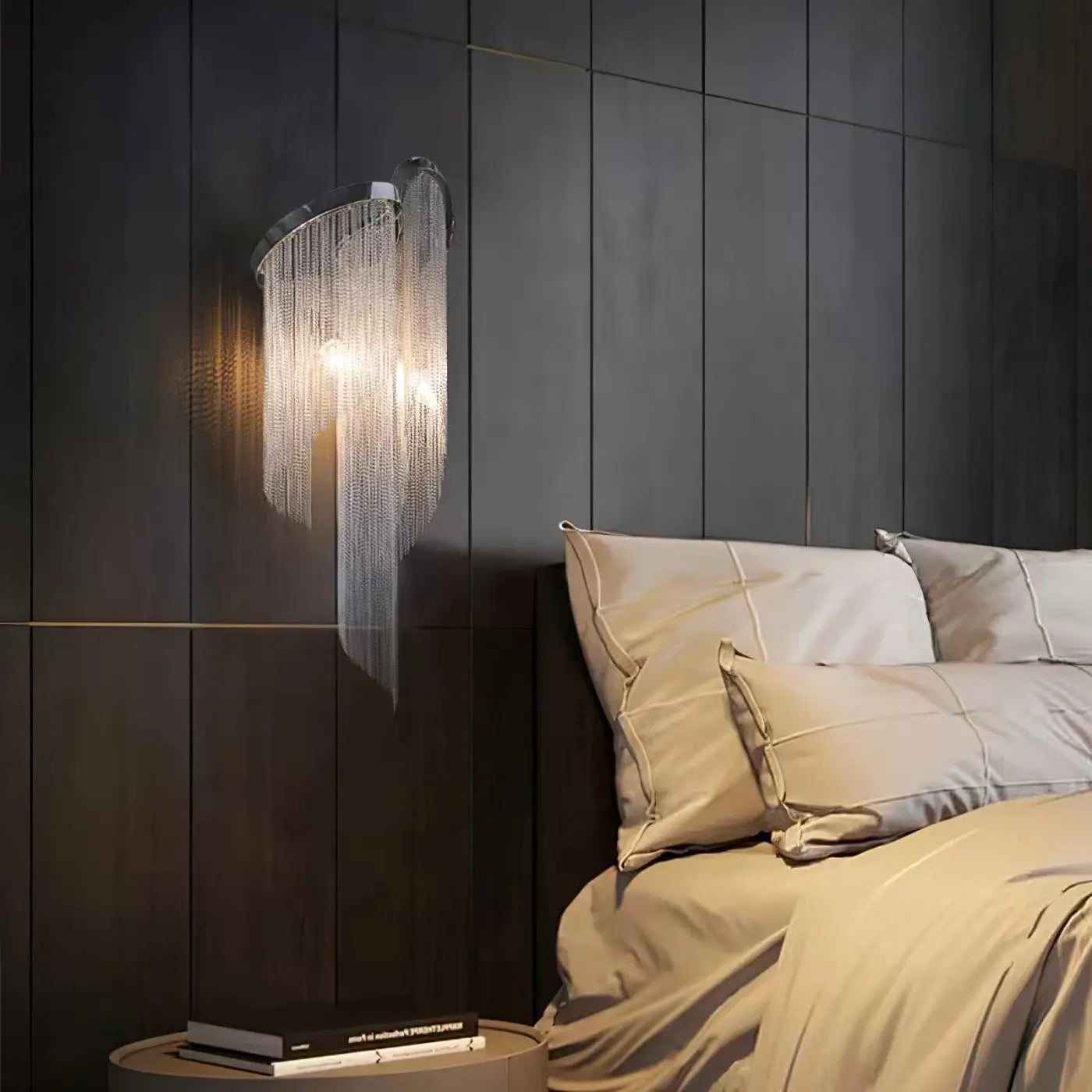 Applique murale moderne en aluminium à 2 lumières — vue 1