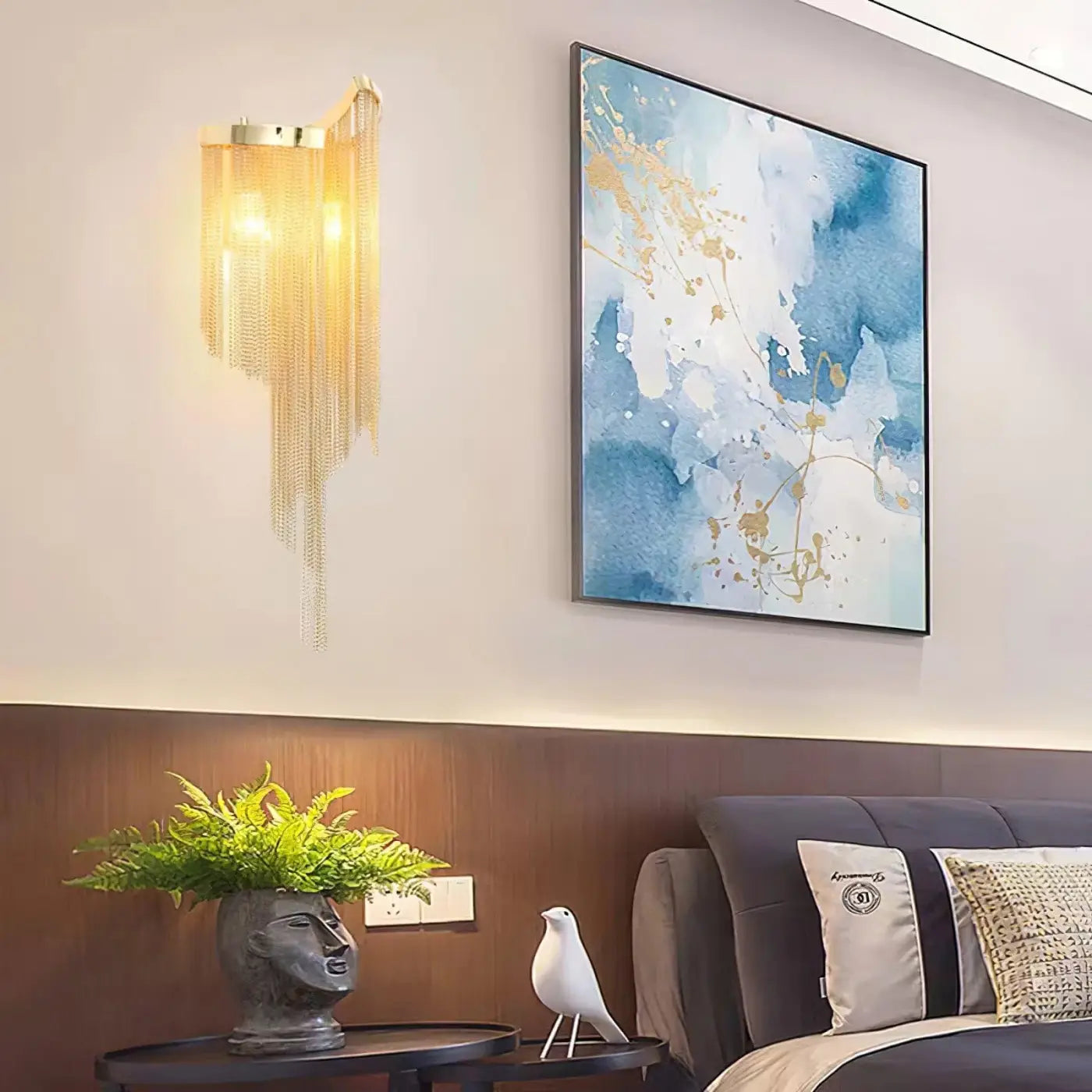 Applique murale moderne en aluminium à 2 lumières — vue 5