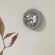 Applique murale ronde en métal doré, argent ou noir 5W — vue 6
