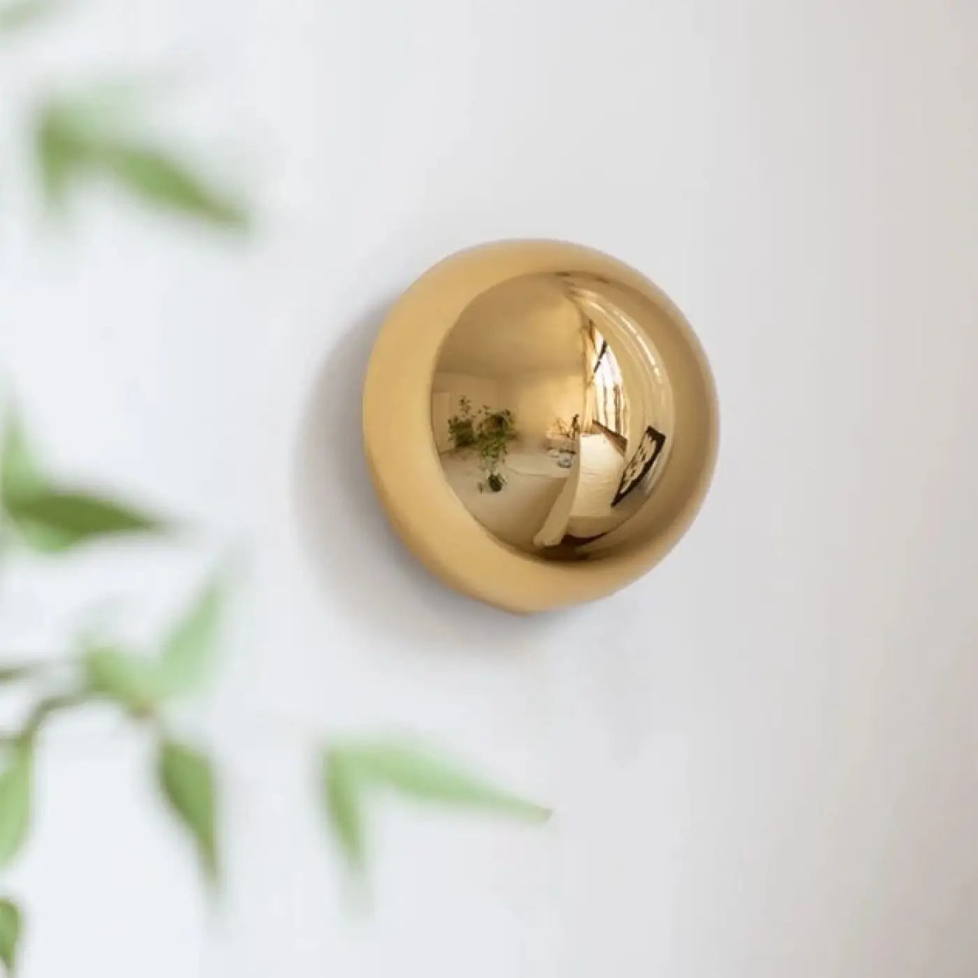 Applique murale ronde en métal doré, argent ou noir 5W — vue 8