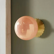 Applique murale rose et blanche en acrylique design moderne — vue 7