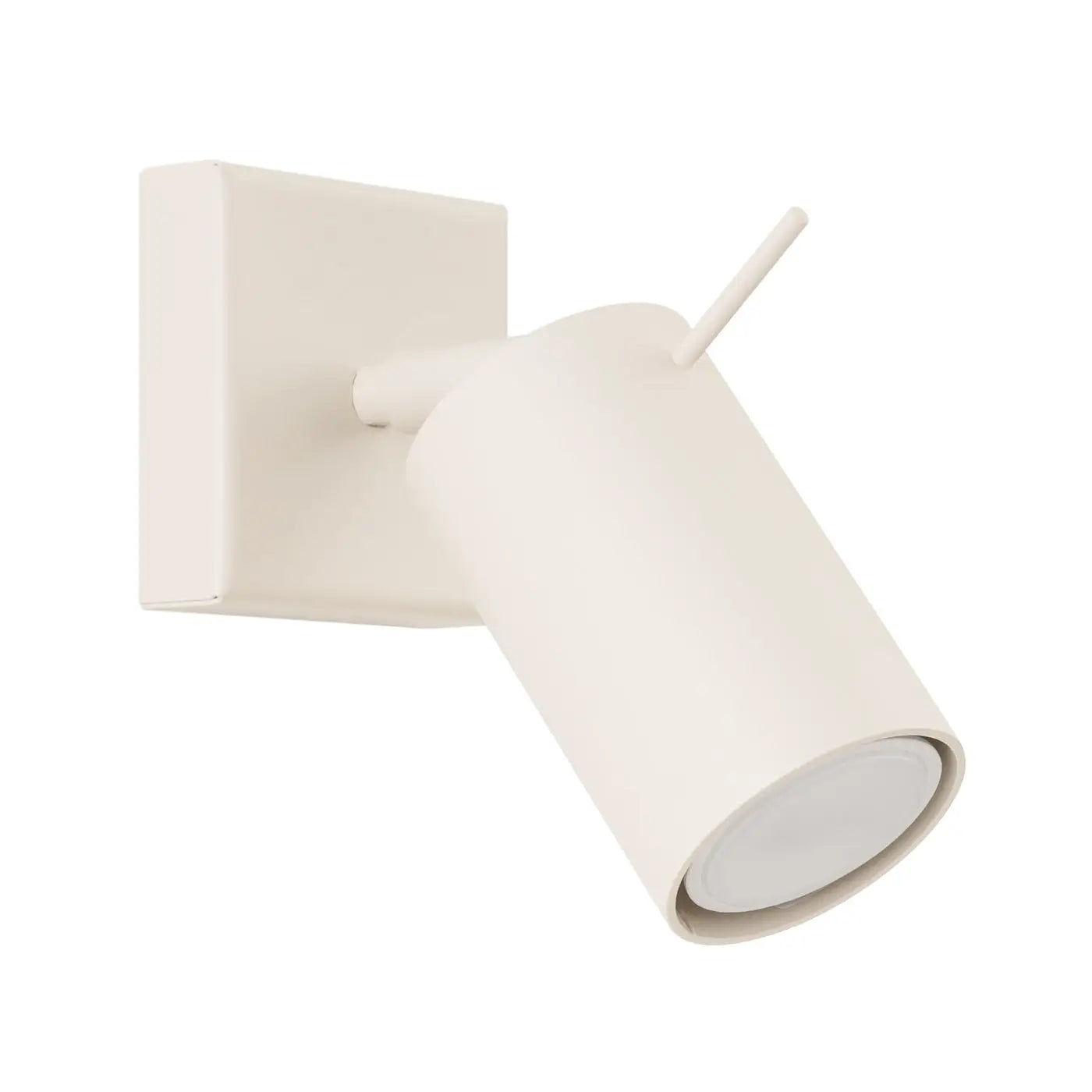 Applique murale spot GU10 métal beige design minimaliste — vue 6