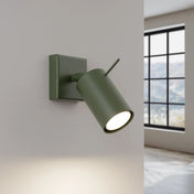 Applique murale spot GU10 métal vert olive moderne — vue 1