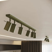 Applique murale spot GU10 métal vert olive moderne — vue 8