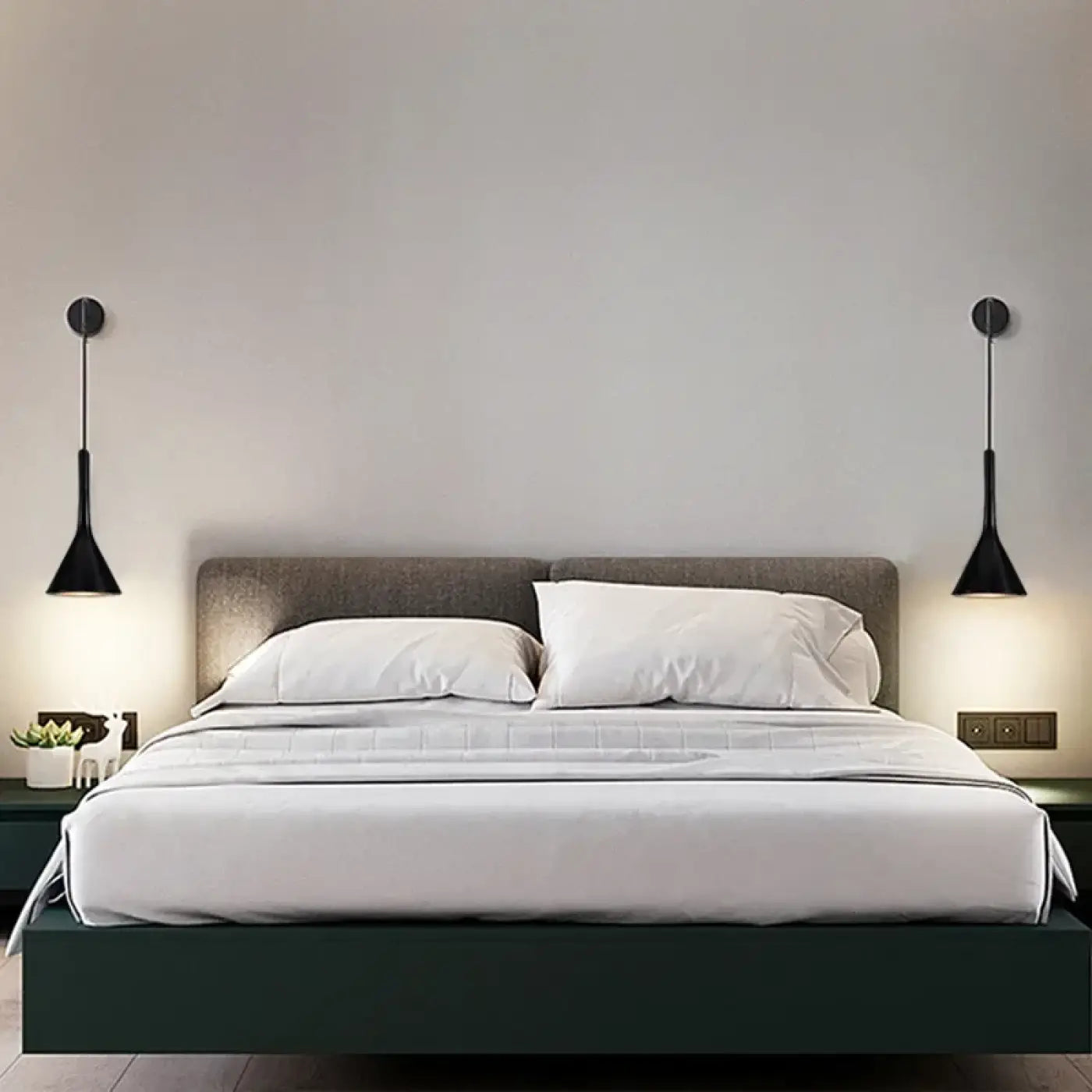 Applique murale suspendue scandinave pour tête de lit — vue 2