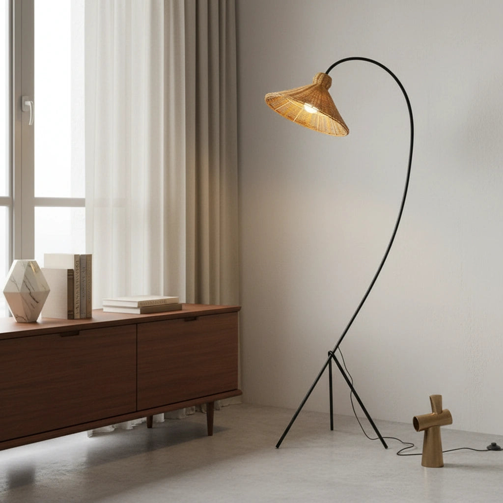 Lampadaire design courbé | CURVA