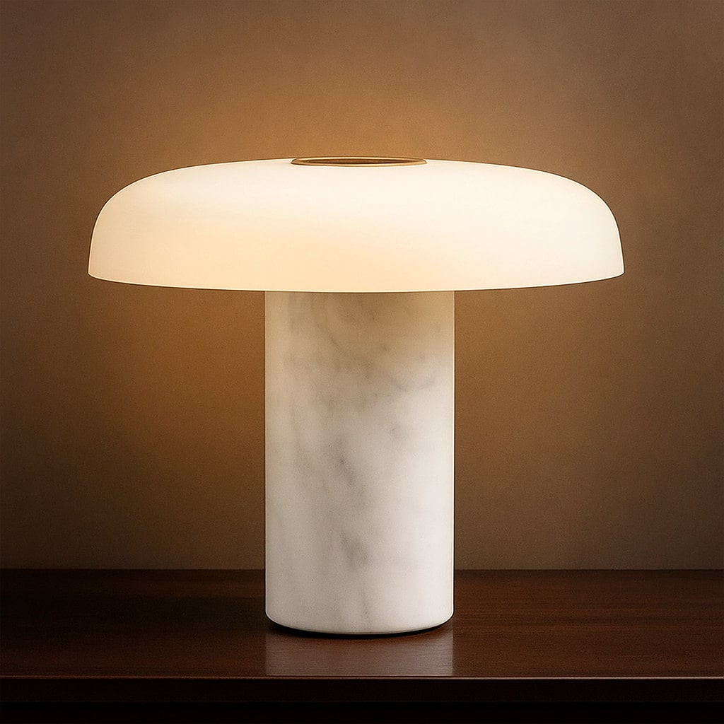Lampe champignon de table contemporaine | LUNA