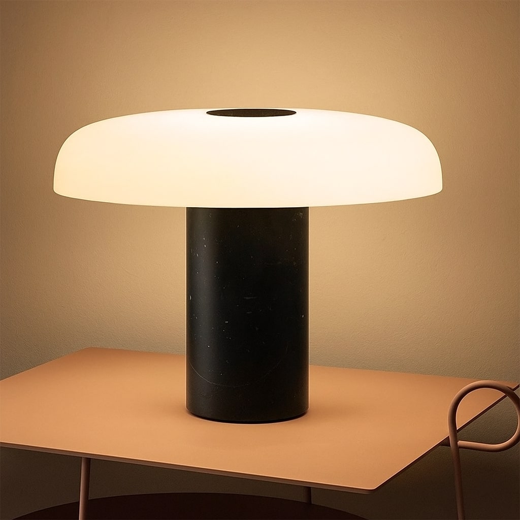 Lampe champignon de table contemporaine | LUNA