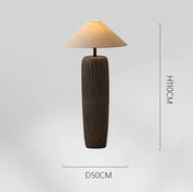 Natural ceramic mushroom lamp | KAWA