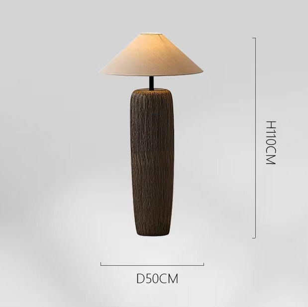Natural ceramic mushroom lamp | KAWA
