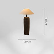 Natural ceramic mushroom lamp | KAWA