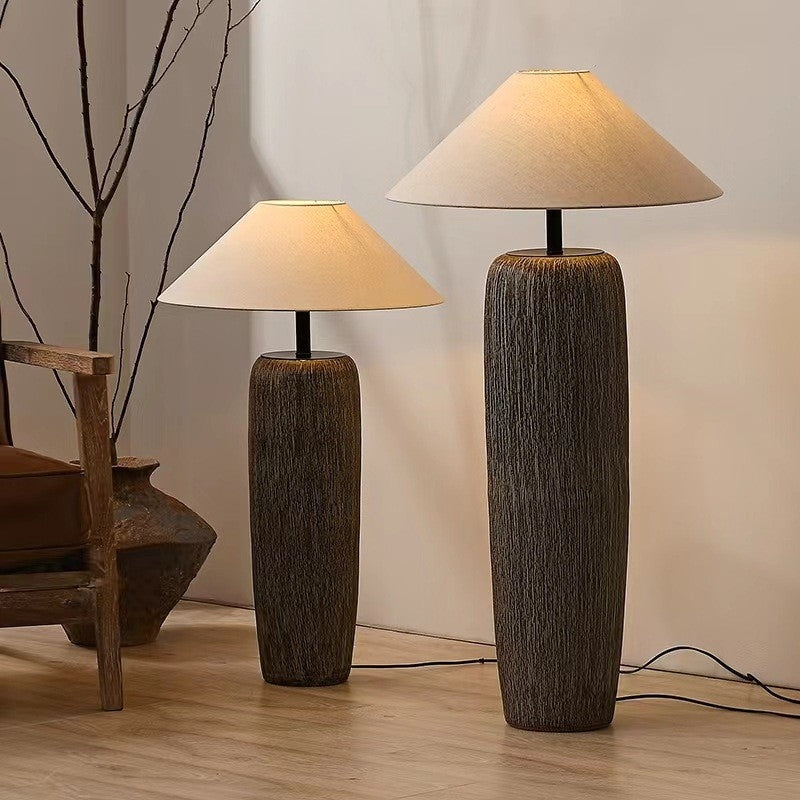 Natural ceramic mushroom lamp | KAWA