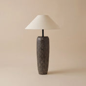 Natural ceramic mushroom lamp | KAWA