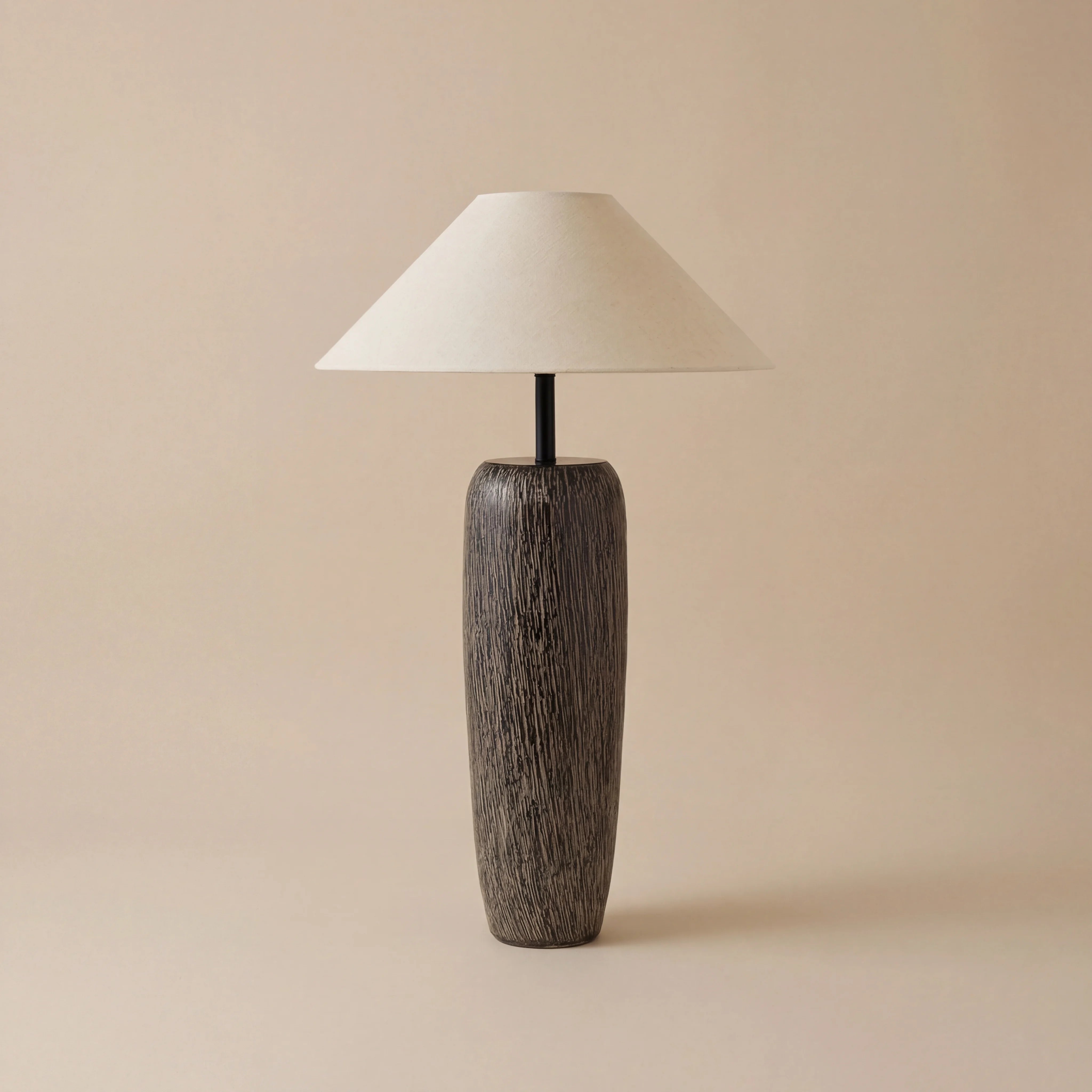 Natural ceramic mushroom lamp | KAWA