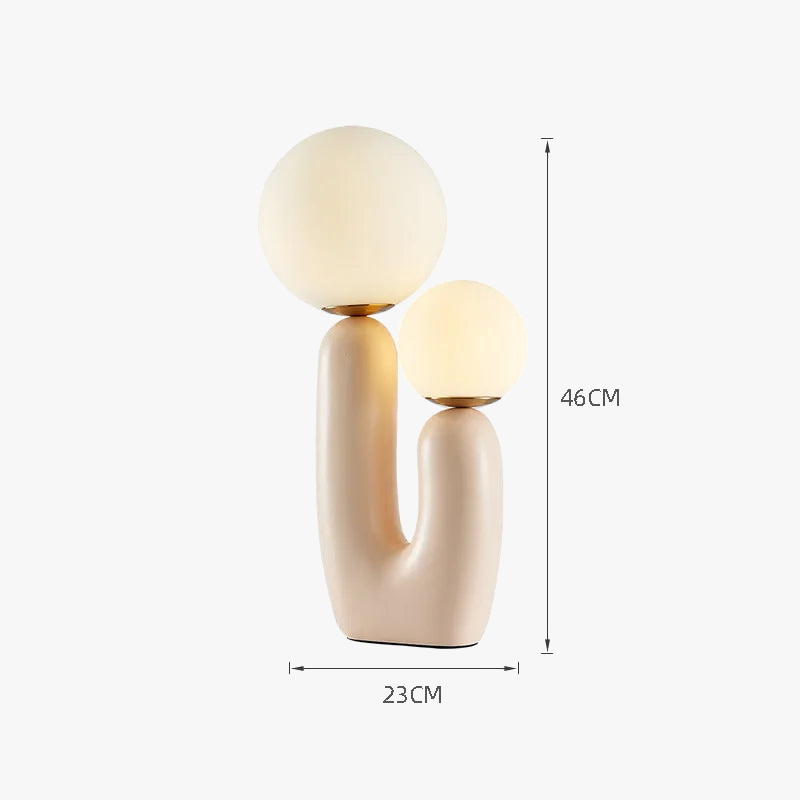 Organic designer table lamp | ORA