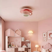 Plafonnier LED rose pastel enfant scandinave | ZUKE