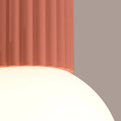 Plafonnier LED peach scandinave IP44 | ROLENUS