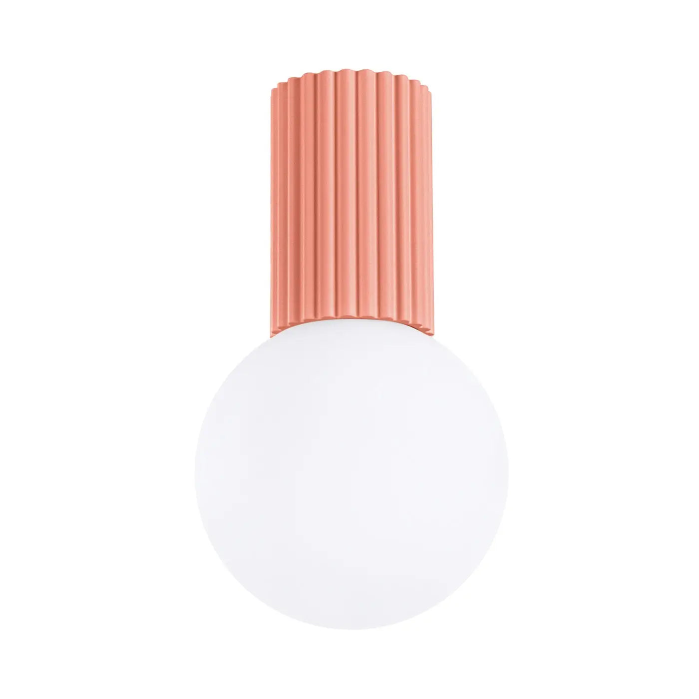 Plafonnier LED peach scandinave IP44 | ROLENUS