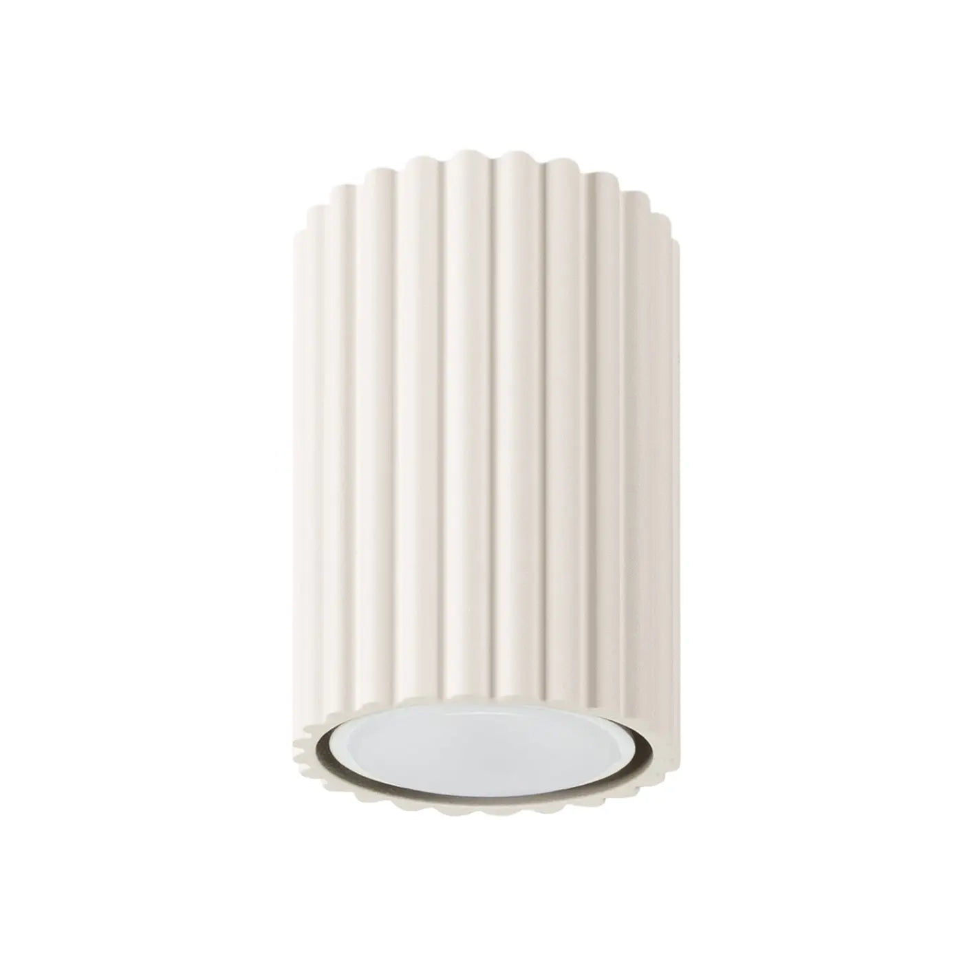 Plafonnier LED beige scandinave minimaliste | LONOMA