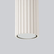 Plafonnier LED beige scandinave minimaliste | LONOMA