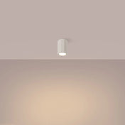 Plafonnier LED beige scandinave minimaliste | LONOMA