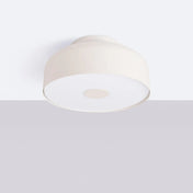 Plafonnier LED beige moderne minimaliste | MUKIHE