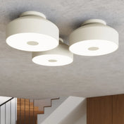 Plafonnier LED beige moderne minimaliste | MUKIHE