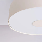 Plafonnier LED beige moderne minimaliste | MUKIHE