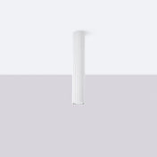 Plafonnier LED blanc aluminium moderne | MIDEPU