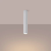 Plafonnier LED blanc aluminium moderne | MIDEPU