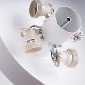 Plafonnier LED blanc moderne 4 lumières | ZAHU