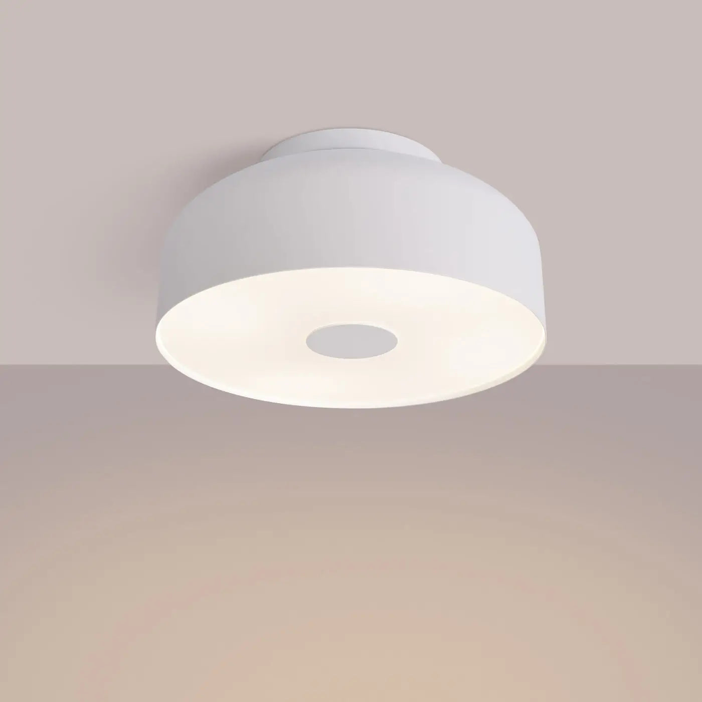 Plafonnier LED blanc moderne 4 lumières | ZAHU