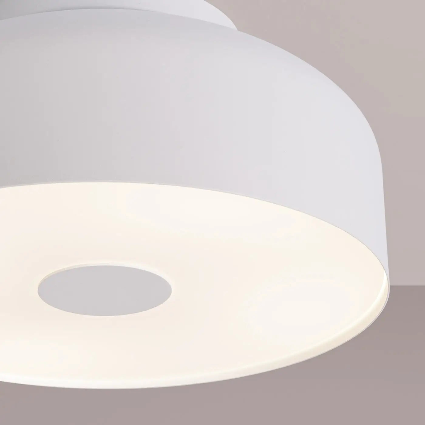 Plafonnier LED blanc moderne 4 lumières | ZAHU