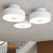 Plafonnier LED blanc moderne 4 lumières | ZAHU