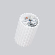 Plafonnier LED blanc aluminium scandinave | HAKIHU