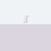 Plafonnier LED blanc aluminium scandinave | HAKIHU