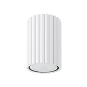 Plafonnier LED blanc aluminium scandinave | HAKIHU