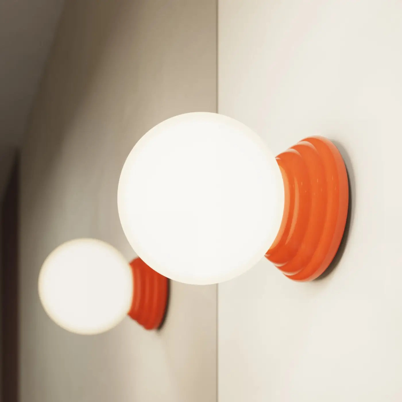 Plafonnier céramique peach moderne IP44 | PUGIHAN