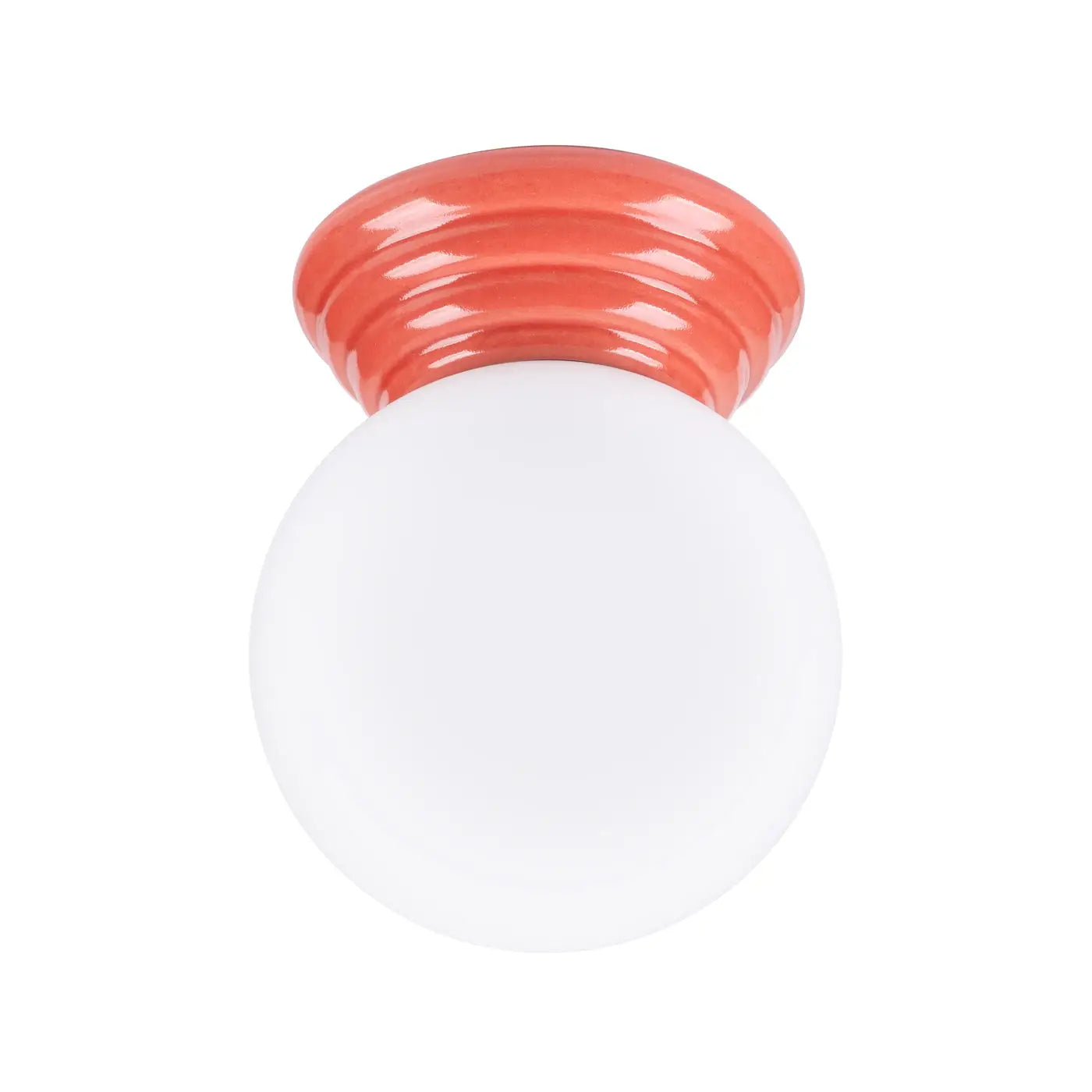 Plafonnier céramique peach moderne IP44 | PUGIHAN