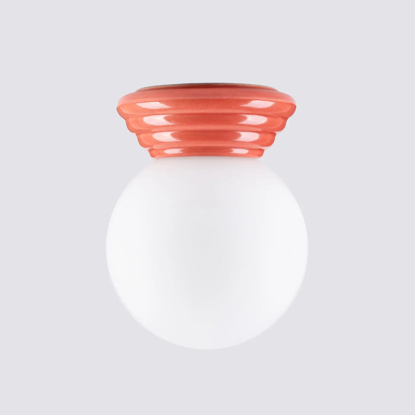Plafonnier céramique peach moderne IP44 | PUGIHAN