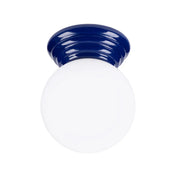 Plafonnier céramique ultramarine minimaliste | TUGU
