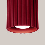 Plafonnier LED bordeaux style scandinave | TODEBAL