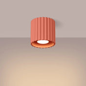 Plafonnier LED peach minimaliste moderne | HARER
